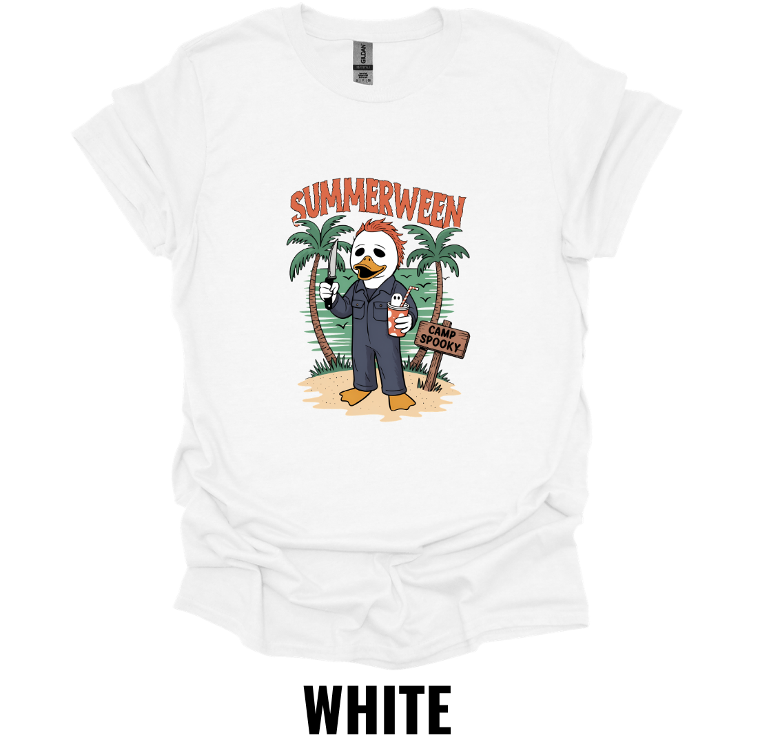 Summerween T-Shirt – Spooky Beach Vacation Tee