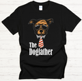 The Dogfather Funny Dog Lover Shirt on Gildan Softstyle Tee
