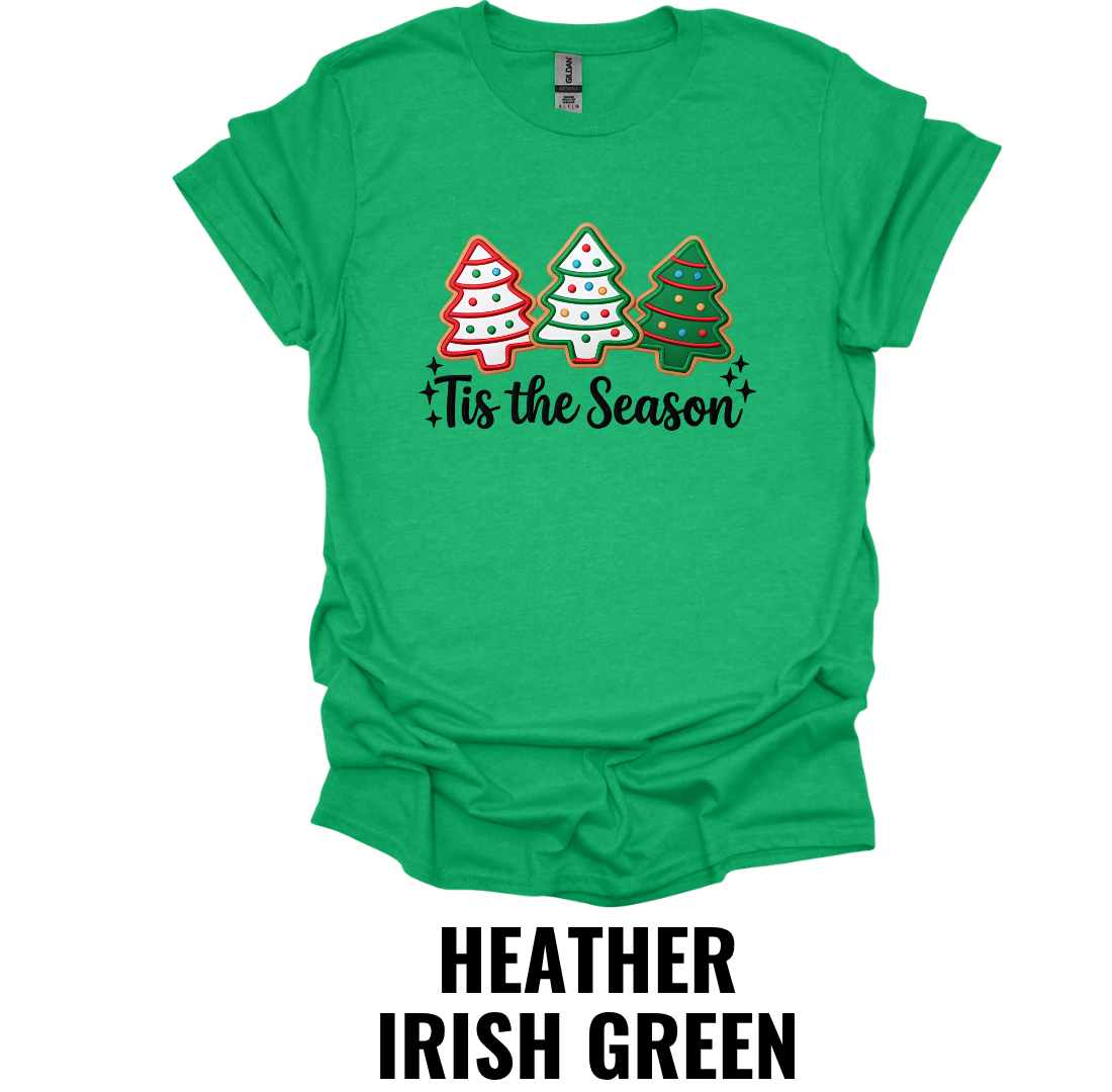 'Tis The Season Shirt – Christmas Tree Holiday Graphic Tee