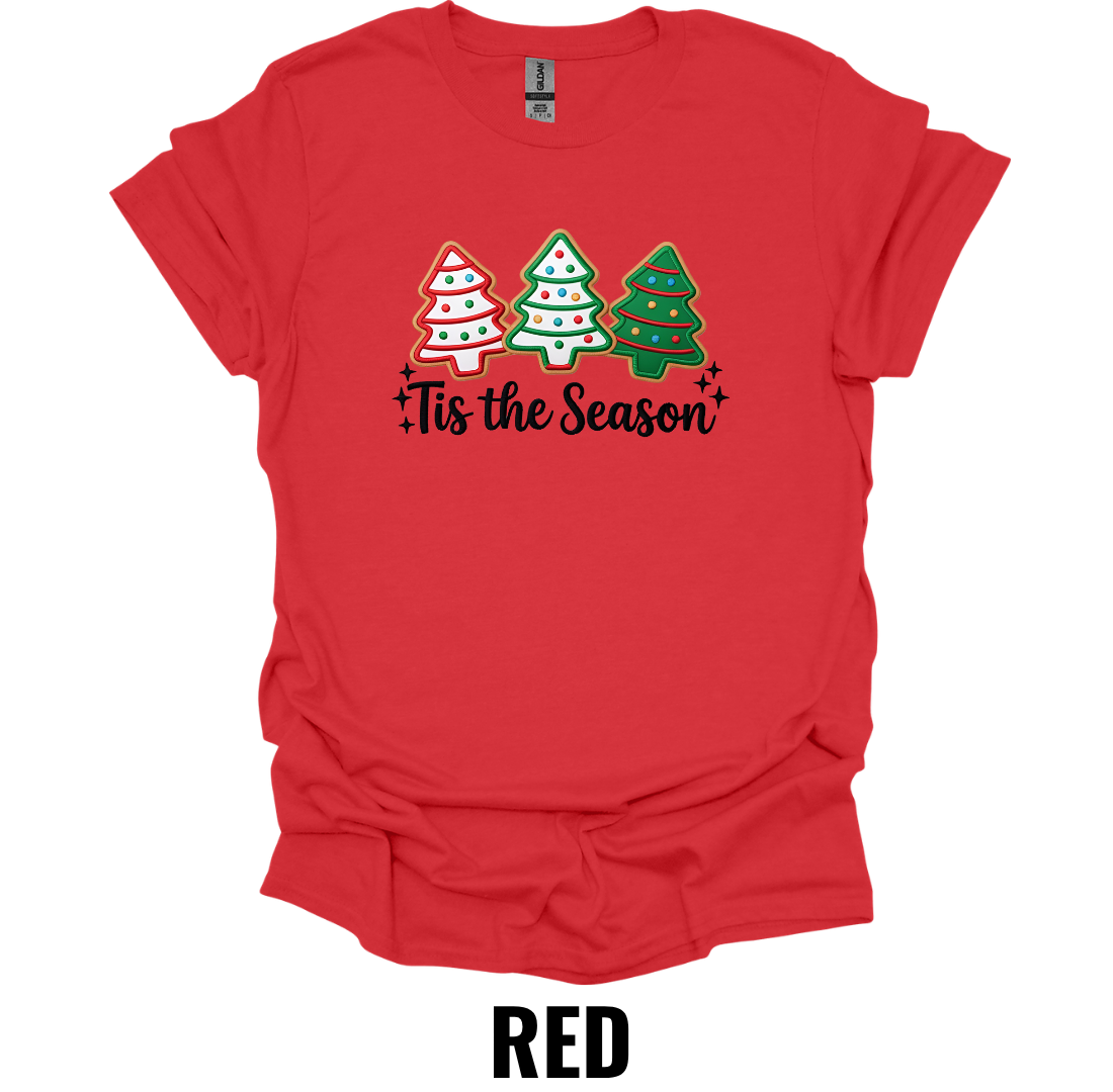'Tis The Season Shirt – Christmas Tree Holiday Graphic Tee