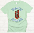Tomato Summer Shirt on Gildan Softstyle Tee