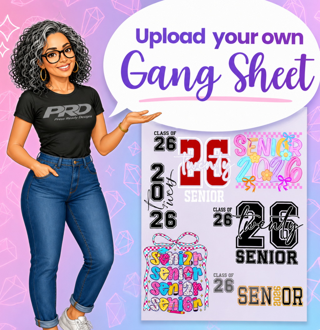 Production Ready Direct To Film Gang Sheets