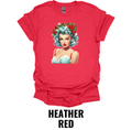 Vintage Christmas Pin Up Girl Shirt – Retro Holiday Glamour Graphic Tee